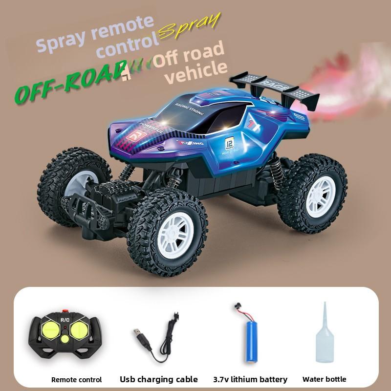 

Беспроводной пульт управления Полноприводный внедорожный игрушечный автомобиль для детей - Большой размер Электрический 2.4 ГГц Внедорожник - Игрушечный автомобиль для мальчика - Радиоуправляемый подарок four wheels синий