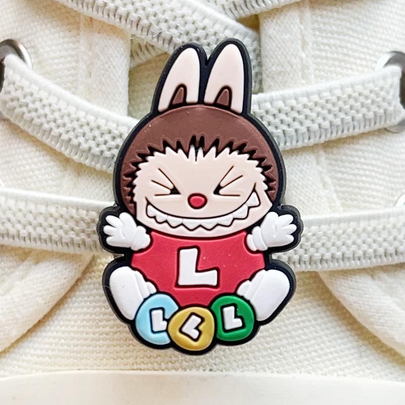 Kids' Cute Lace Buckle AF1 DIY Shoe Accessories - Fabric Flower Embellishments for Air Force 1 Canvas Sneakers