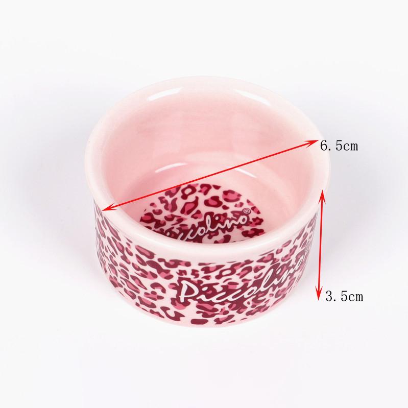 Hamster Ceramic Feeding Bowl Feeding Basin Guinea Pig Chinchilla Hedgehog Small Pet Round Bowl Food Water Feeder