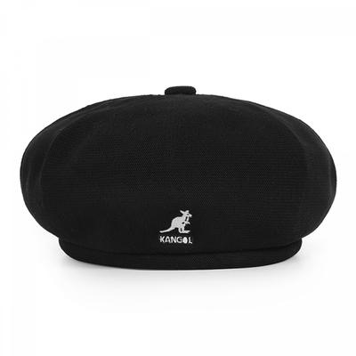 Kangol K3143st Schwarz Bambus Jacks Baskenmütze