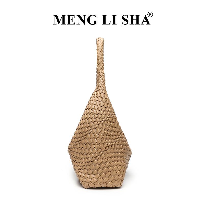 Trendy Lazy Style Large Capacity Hand-woven Bag Women's Fashion Hand-tote Shoulder Armpit Mother-in-law Tote Bag
