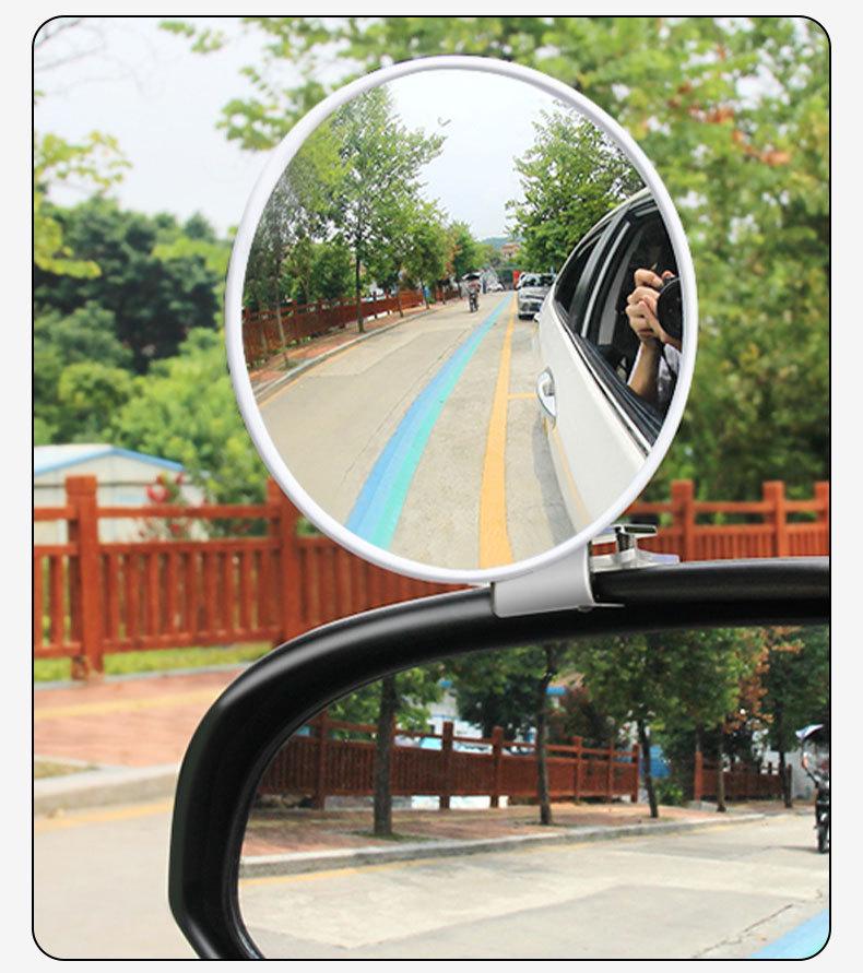 Okrągłe lusterko wsteczne 304 - Idealne dla samochodów szkoleniowych, autokarów, szerokokątne, odpowiednie dla małych pojazdów