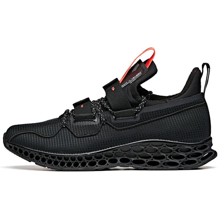 

Anta A Flashfoam Wormhole Technology Slip Resistant Low Top Running Shoes Men s Black 42.5