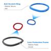 Lens Scratch Prevention Ring Compatible with AMVR Quest 2 Lens Scratch Prevention Ring Lens VR Lens Protection Frame Myopia Glasses Protection Frame