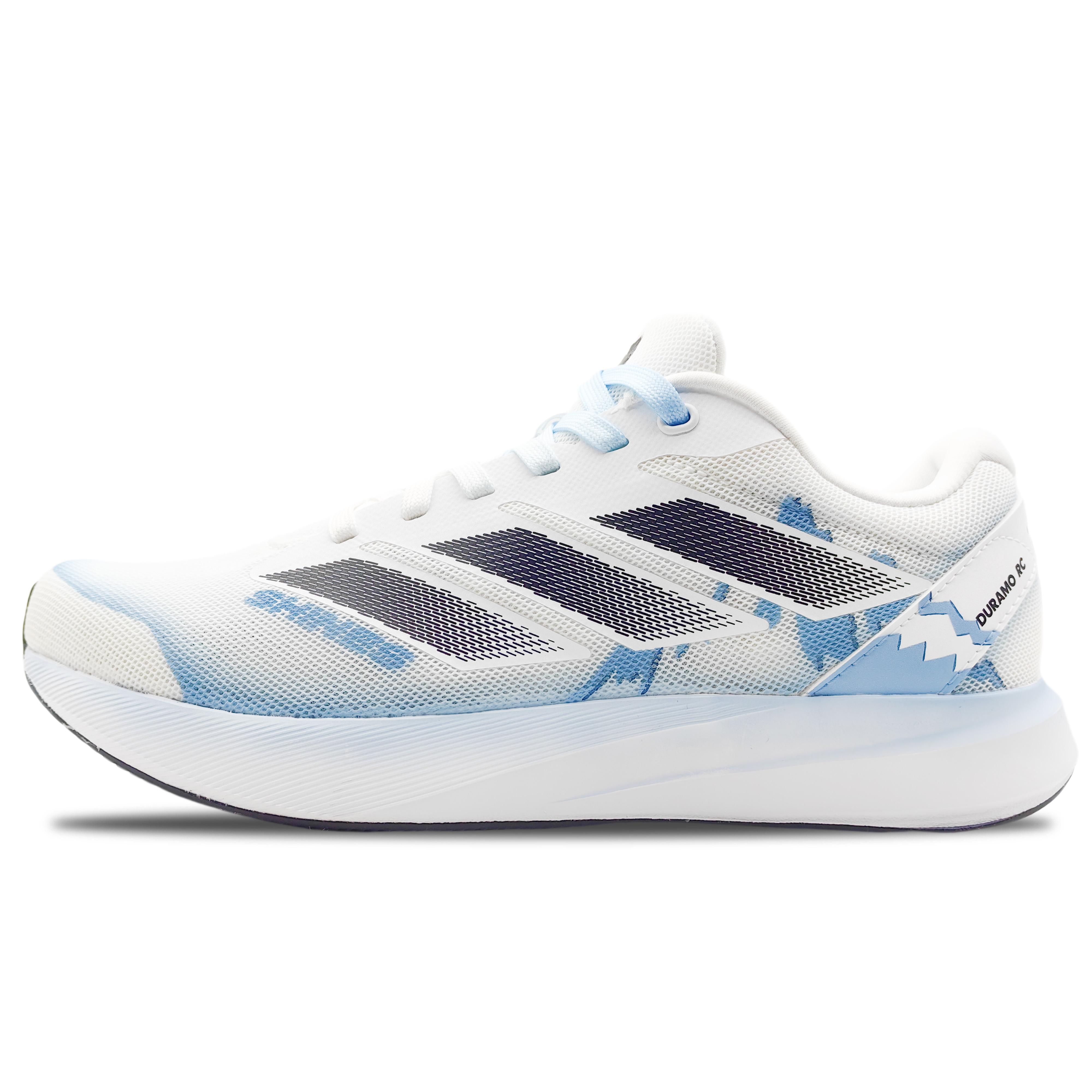 

Adidas Duramo RC Cushioning Slip Resistant Abrasion Resistant Low top Training Running Shoes Unisex White Blue ID2702(Team188-) 37⅓