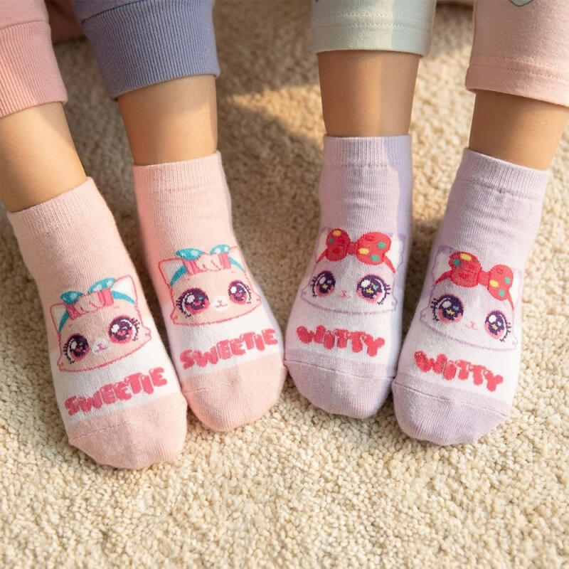 Wishcat Children's Short Socks 5-Pair Set