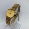 Used SEIKO Exceline Watch Quartz Gold Ladies