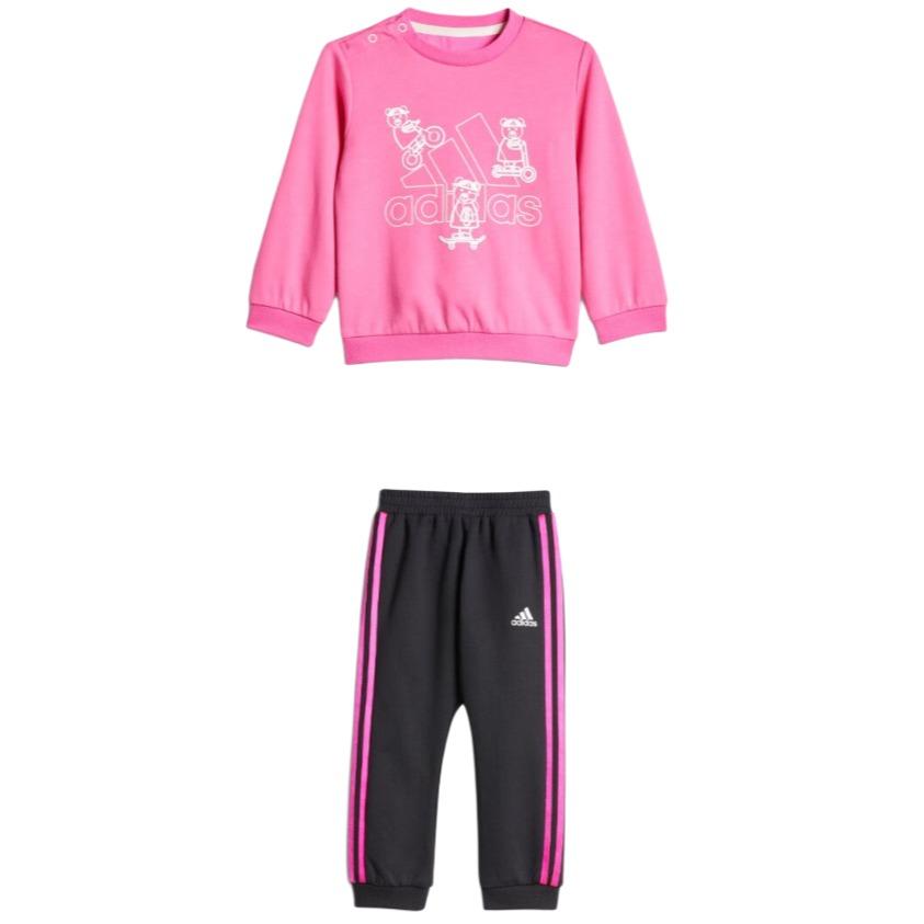 

Adidas Crawlers Pink/White/Black/White Infant And Toddler H38365 80