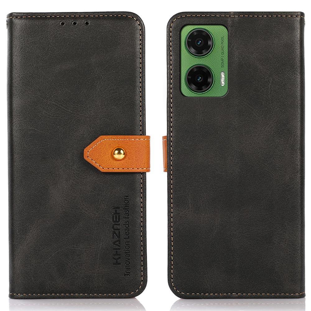 For Motorola Moto G35 5G Wallet Phone Case Stand Leather Flip Cover