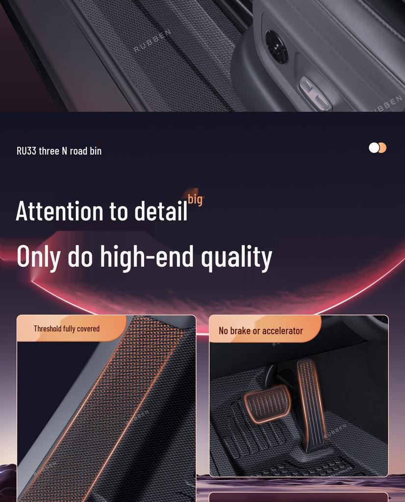 Changan Qiyuan Q07 Floor Mats & Waterproof TPE Door Sills