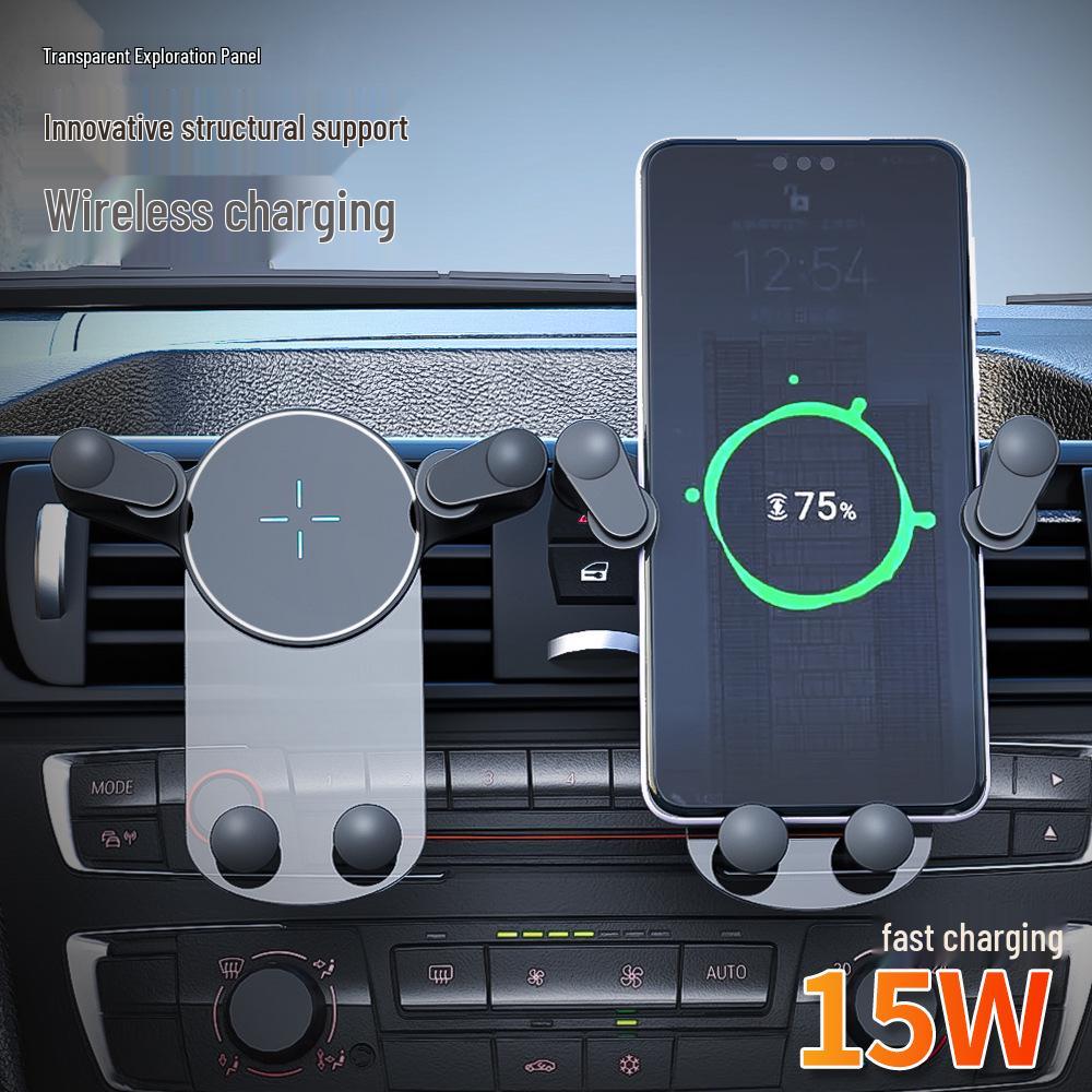 15W bezdrátová nabíječka a držák do auta na telefon