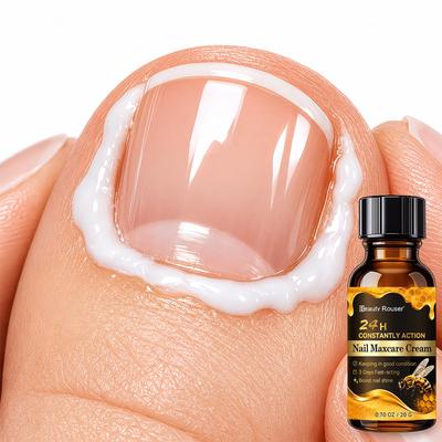 Cross-border Bee Venom Nail Cream Effectively Treats Nail Discoloration, Thickening, and Surface Damage.