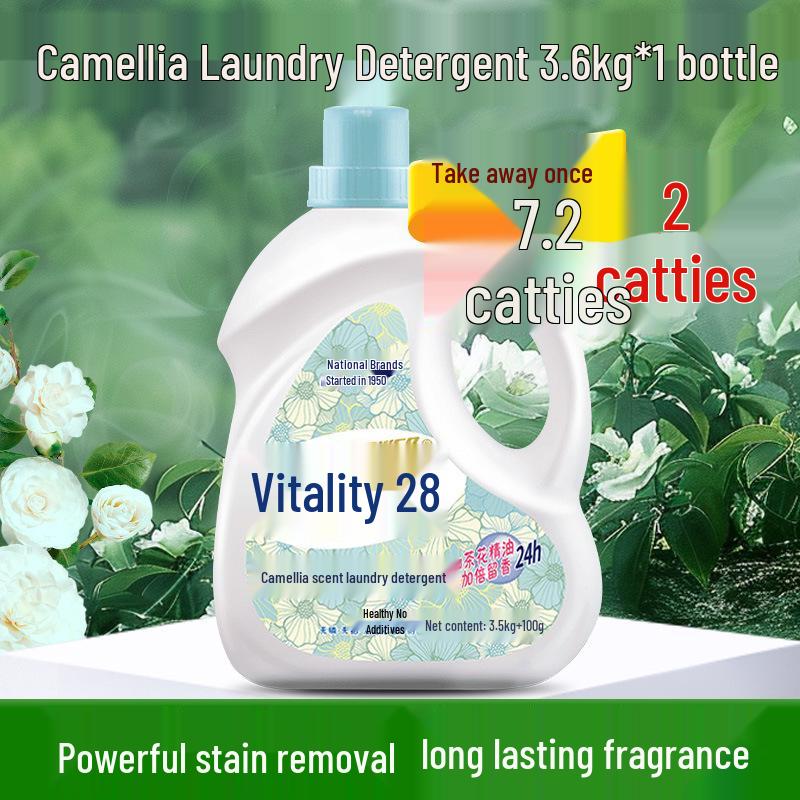 Vigor 28 Extra Large Laundry Detergent Pack - Long-lasting Fragrance, Powerful Stain Removal
