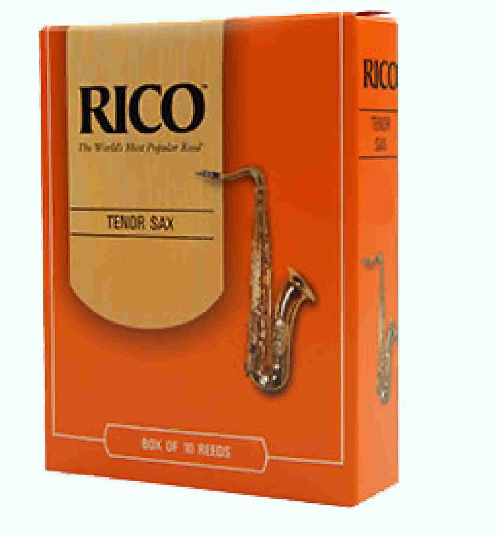 

D Addario WoodWinds Трость D Addario для тенор-саксофона RICO RKA2530 [Твёрдость: 3.0] 25 штук []