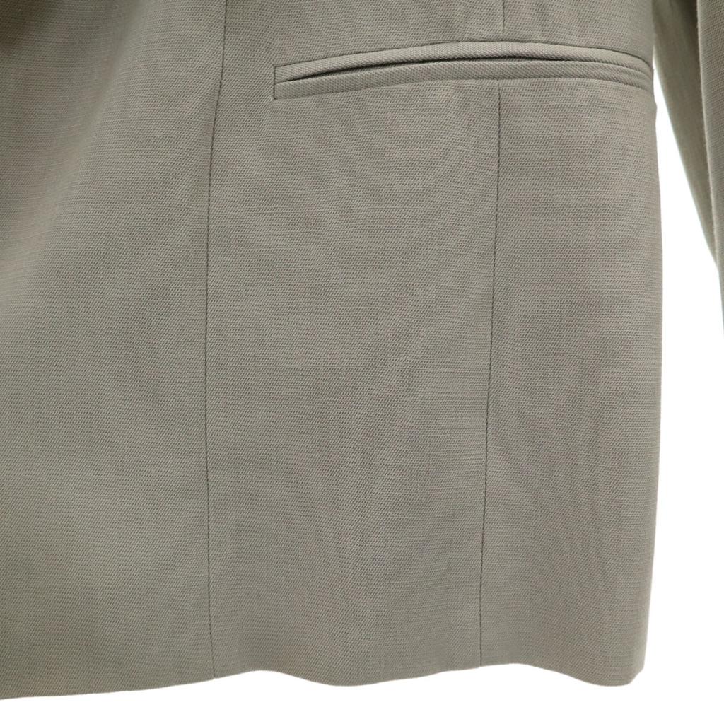 Armani Collezioni Made In Italy Tailored Jacket 40 Light Gray Women Used
