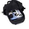 Casual men's breast bag simple shoulder messenger bag multi-functional leisure sports small backpack fashion trend messenger bag