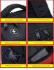 Swiss Men's Large Capacity Waterproof Travel Backpack - Lightweight Laptop Bag for High School Students