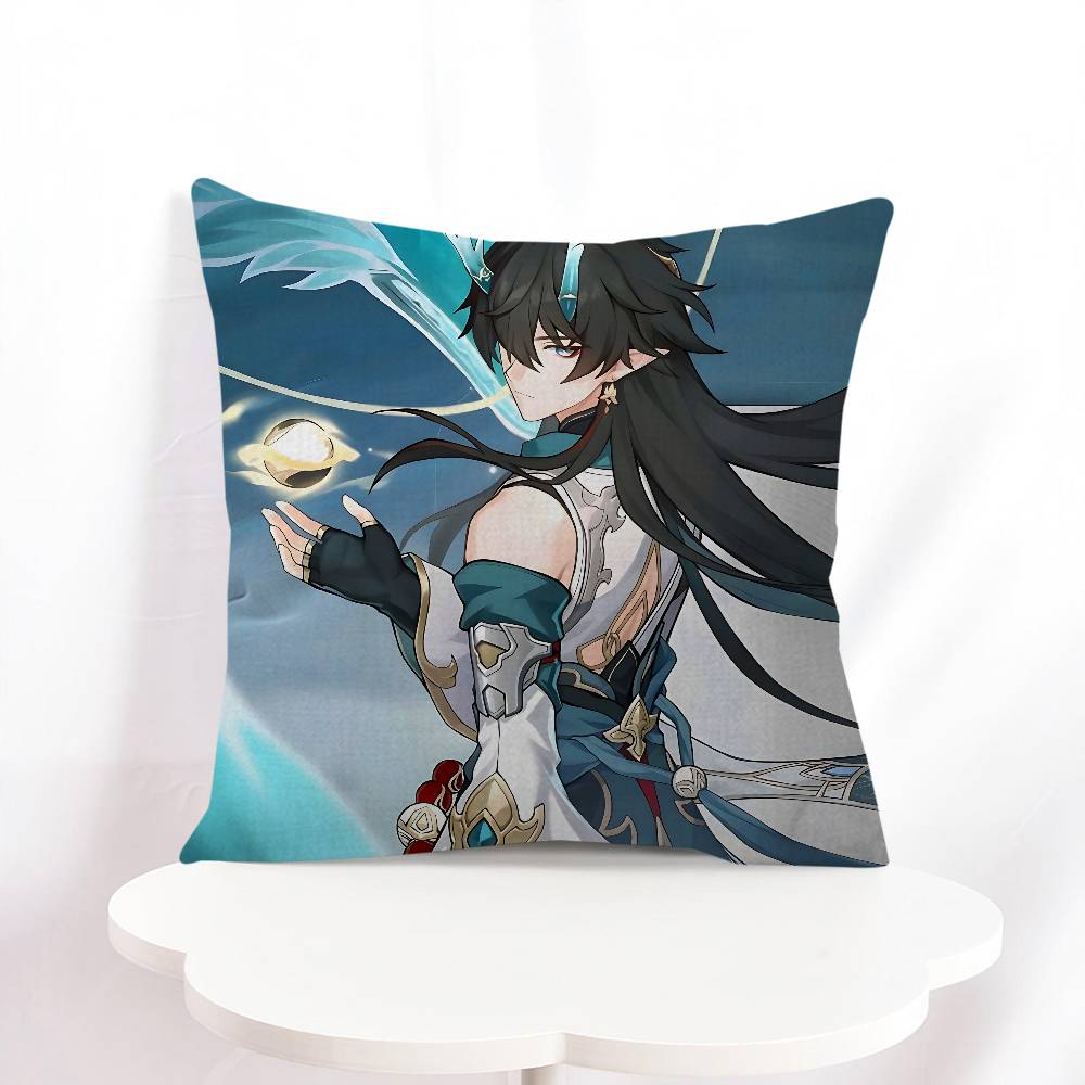 Dan Heng Kissenbezug Toon Geschenk Kissenbezug Schlafzimmer Zuhause Sofa Stuhl Sitz Deko Kissenbezug