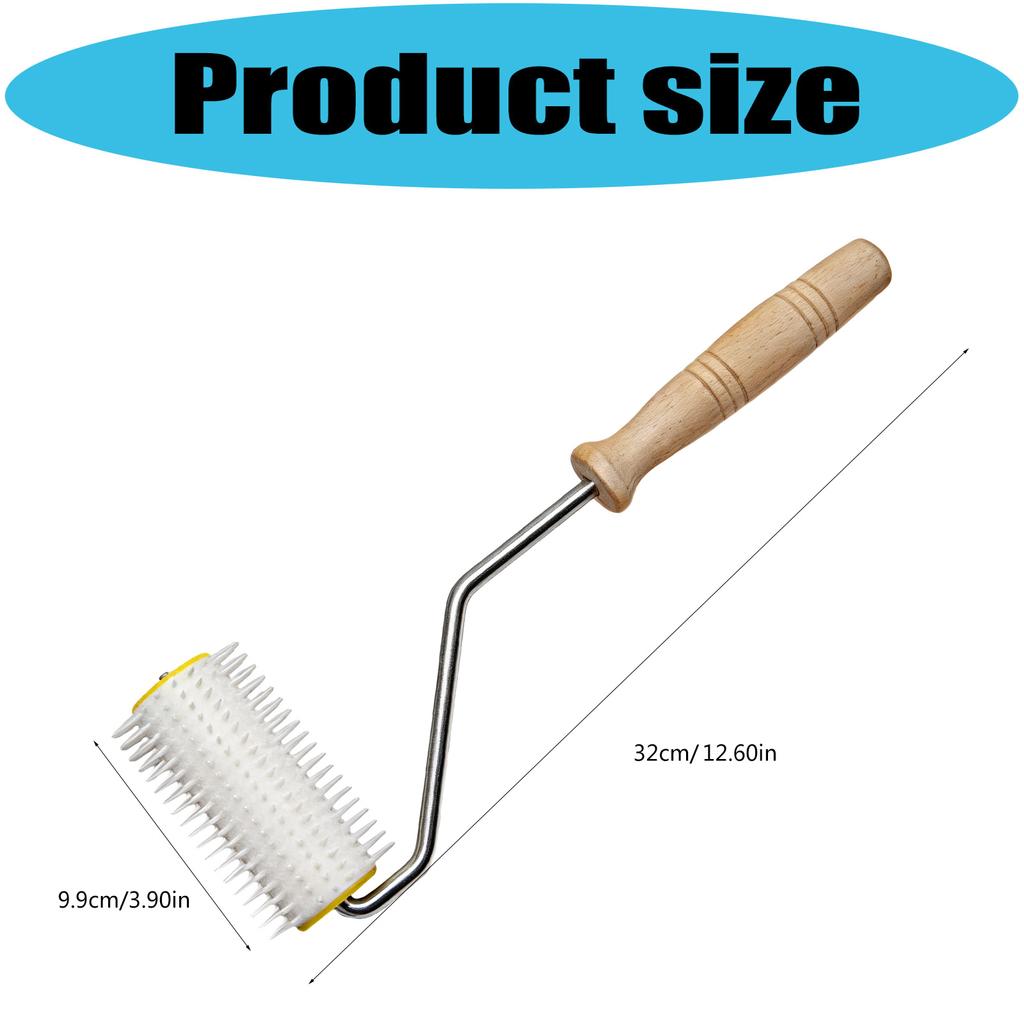 Comfortable Grip Honeys Extractor Featuring Steel Needle Roller for Ergonomic Beekeeping Efficient Harvesting Durable