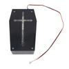 LED Sound Control Coffin Box Scary Sound Speaker Coffin Board Shape Horror Screaming Sound Box