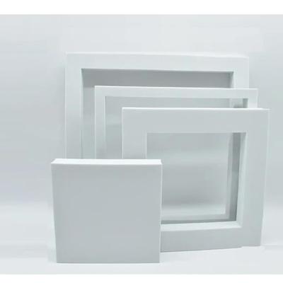 SELECOCO Lightweight EVA Photography Prop Set, Background for Jewelry, Cosmetics, White (C/Square)