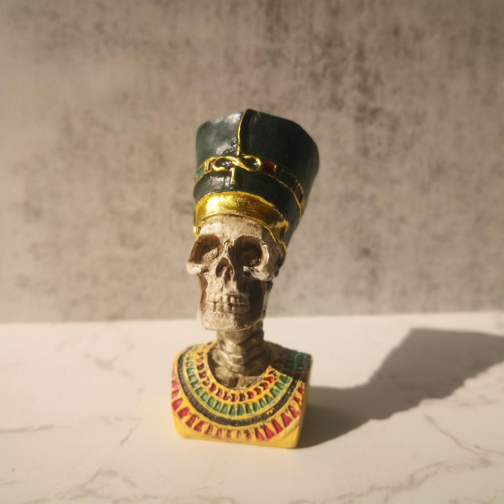 Xianci Ägyptisches Figurenset: Pyramide, Sphinx, Obelisk, Mumie und Pharao-Dekor für Kinderzimmer.