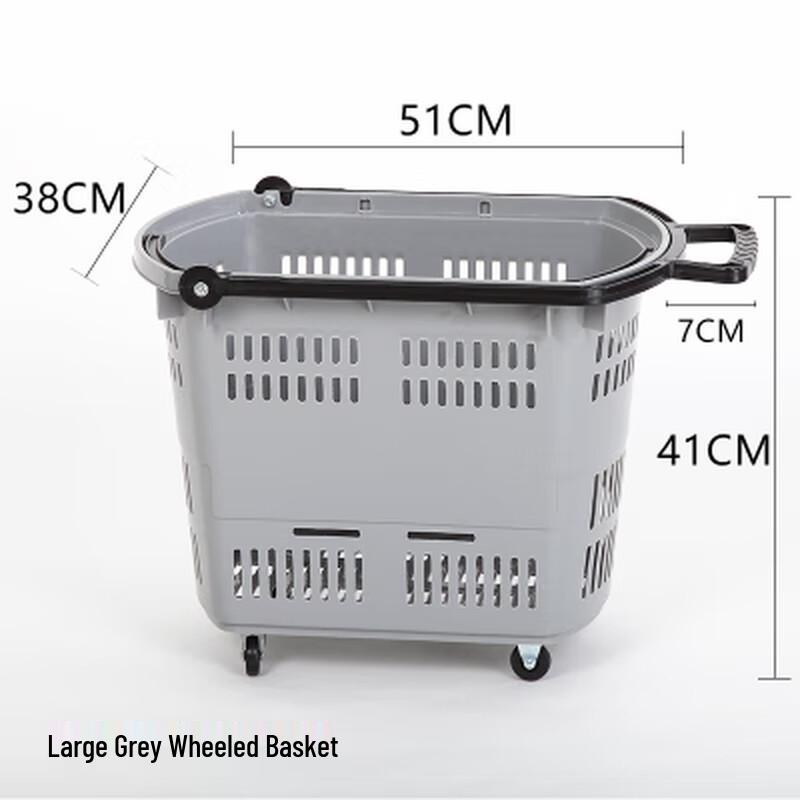 Rolling Foldable Stair-Climbing Shopping Basket