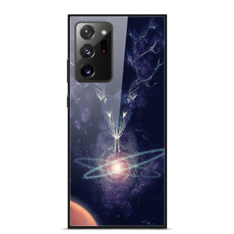 Glass Case For Samsung Galaxy S21 Note 20 Ultra Case Tempered Glass Back Cover For Samsung Note 20 S21 Ultra Case S21 S 21 Case