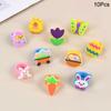 Easter Kids Gift Rabbit Eggs Wristband Silicone Ring Keychains Happy Easter Birthday Party Favors Goodie Bag Basket Filler Toys