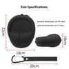 Travel Friendly Headset Storage Bag Water Resistant Exterior & Scratch Proof Interior Easy to Carry Case for WH 1000XM6