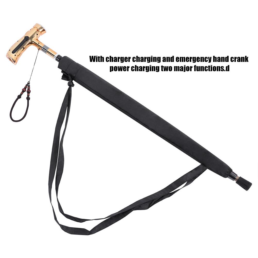 Distress Alarm Hand Crank Power Rod for Mountaineering Hiking