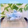 Rainbow Shark Adorable Plush Toy Cute Stuffed Animal Keychain Bag Charm For Kids