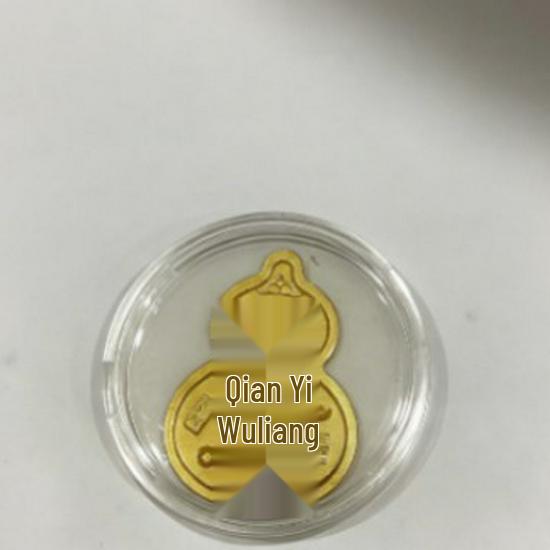 Pure Gold Phone Sticker 999: 2mg Gold for Prosperity, Health & Wealth
