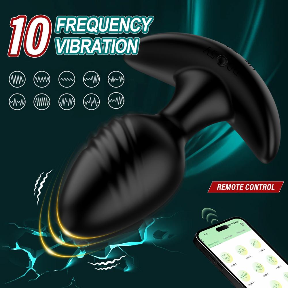 APP Drahtlose Steuerung Anal Vibrator Butt Plug Männer Prostata Massager Stimulator Weibliche Masturbator Erwachsene Sex Spielzeug für Frauen Homosexuell