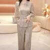 Elegant High-End Two-Piece Set: Slimming Top & Pants for Women, 2025 Spring Collection