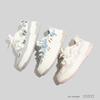 High-value cute thick-soled heightened spring new casual low-top board shoes