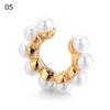Women Party Jewelry Fashion Gift Rhinestone CZ Cuff Earrings No Piercing Earrings Cubic Zirconia Ear Cuff
