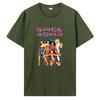 Neues Spice Girls Damen Unisex T-Shirt Mode Filmkunst Freizeit Street T-Shirt Cartoon Charakter Grafik T-Shirt Herrenbekleidung