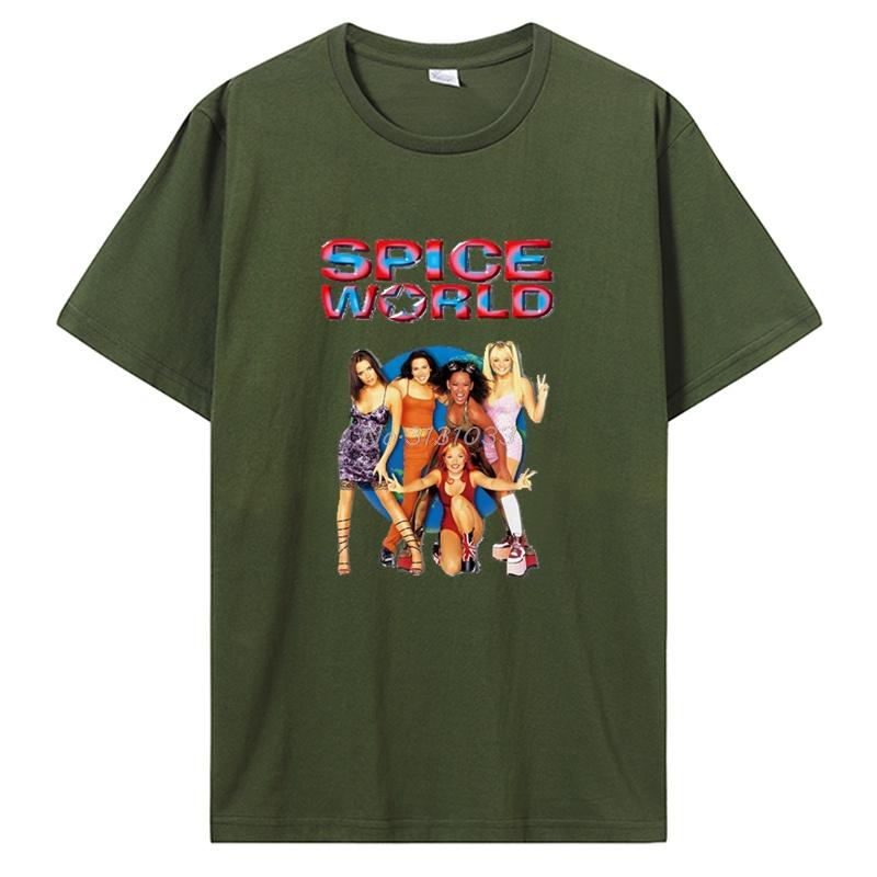 

Нова Жіноча Унісекс Футболка Spice Girls Модна Кіно Мистецтво Дозвілля Вулична Футболка Зображення Мультяшного Персонажа Футболка Чоловічий Одяг S