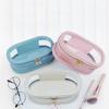 Makeup Bag Woman PU Leather Cosmetic Bags Large Capacity Transparent Washroom Bag Portable Travel Waterproof Mmakeup Box Storage Bag