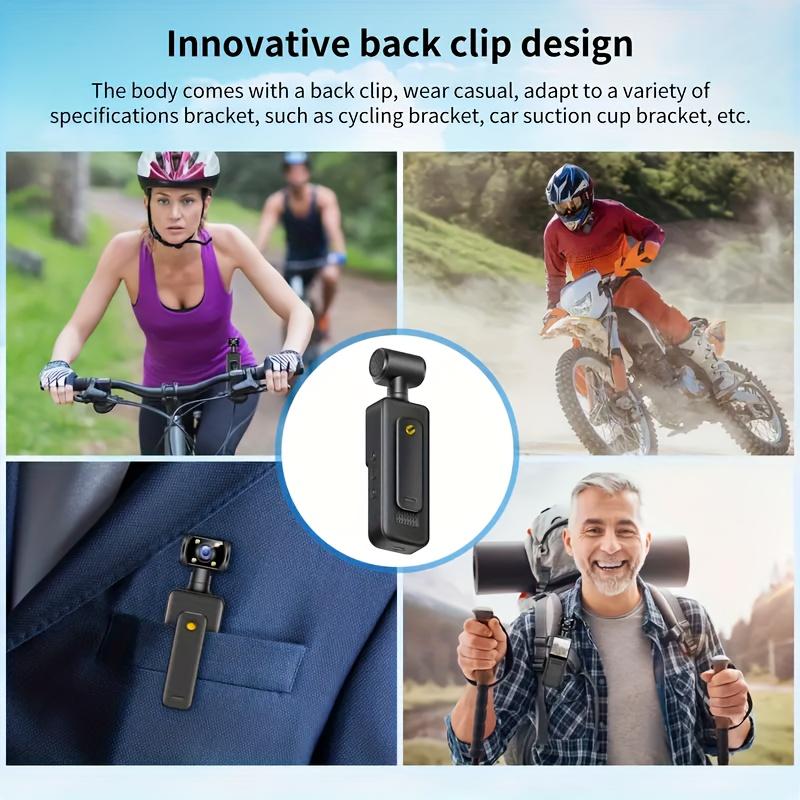 NEW 4K WIth Wifi Hotspot Mini Camera Portable Digital Video Recorder Body Camera Night Vision DVR Miniature Camcorder