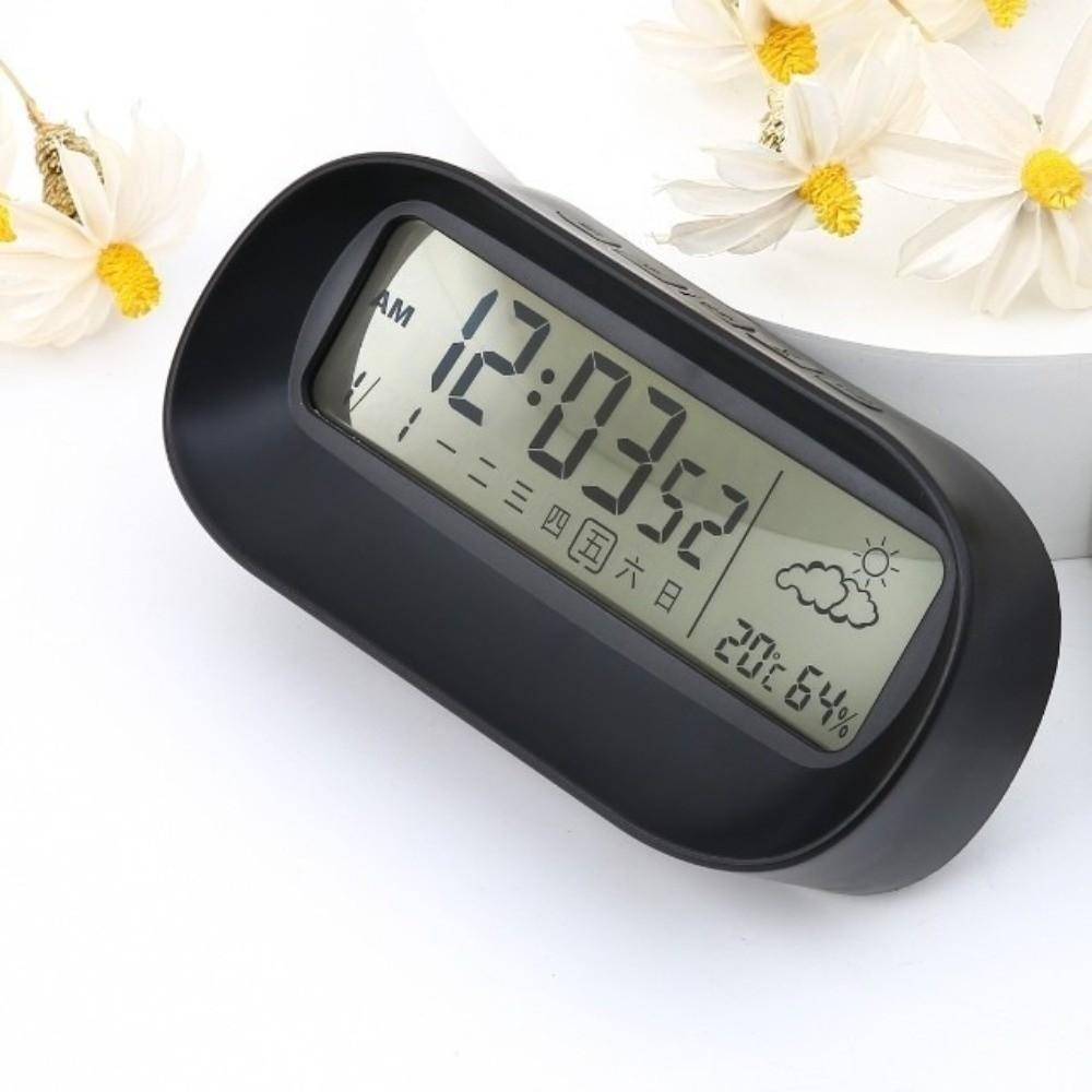 Mini Smart Digital Alarm Clock Plastic Timing Alarm Clock LED Digital Clock  Bedside Placement