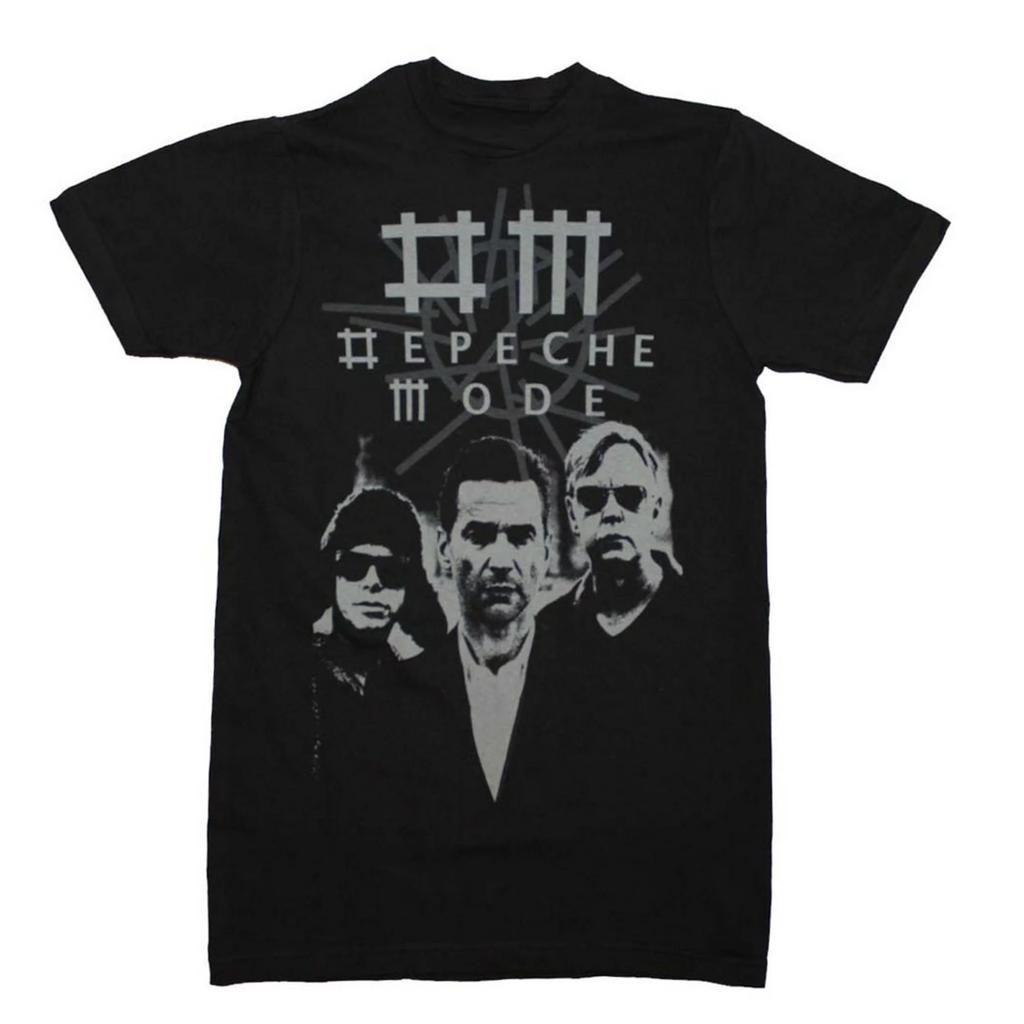 Depeche Mode T-shirt - Band Photo Logo Shirt - Band Tees