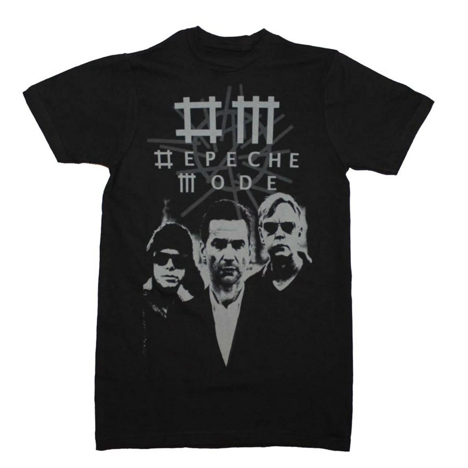 Depeche Mode T-shirt - Band Photo Logo Shirt - Band Tees S
