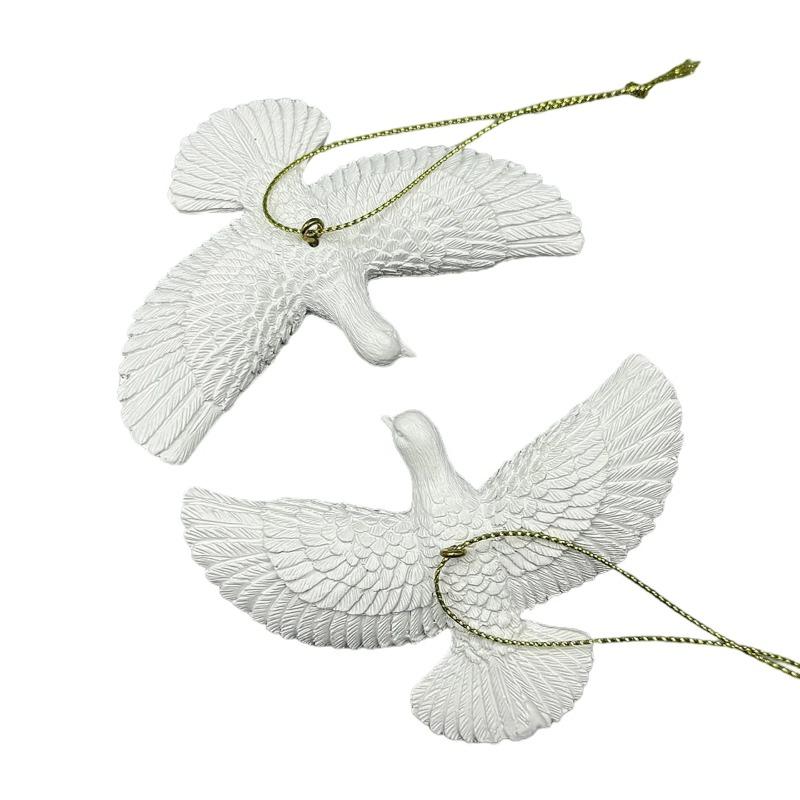 New Year Christmas Ornament Doves Style Friendship Doves Christmas Tree Ornaments Best Gift for Someone Special