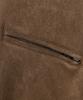 Dimitri Black 2Way Faux Suede Zip-Up Hoodie_Brown