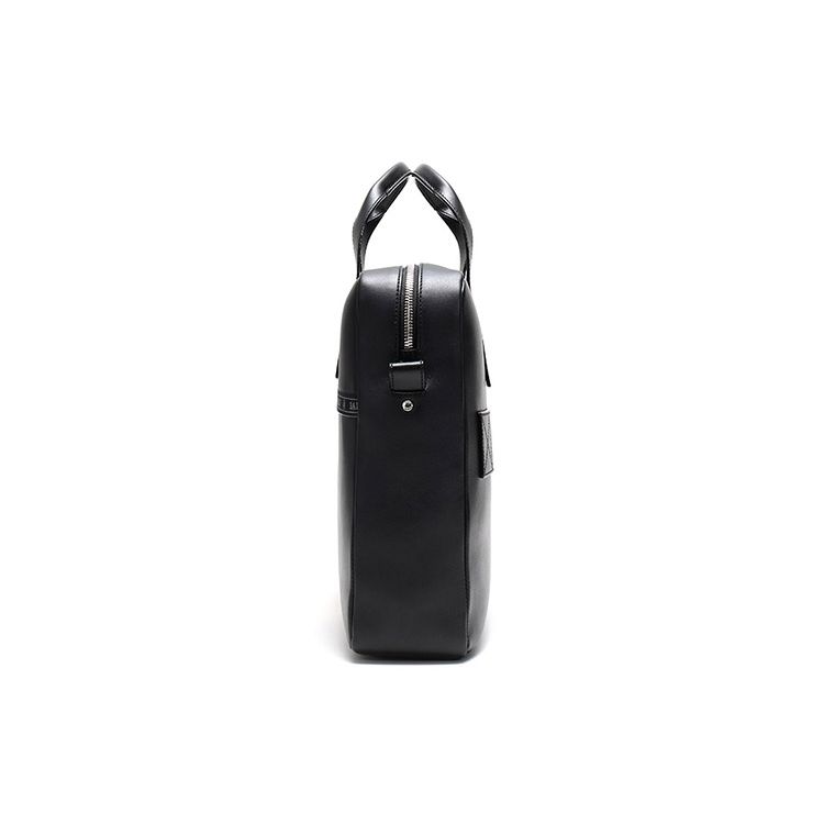 Bally Highpoint Red And White Striped Tote Briefcase Leather Shoulder Crossbody Laptop Bag Men bags Black HEKTOR-10