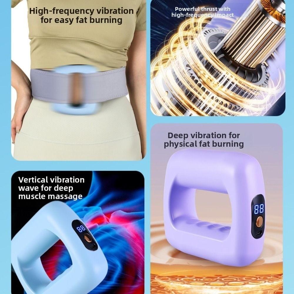 Portable Electric Body Slimming Machine Ergonomic Muscle Handheld Massager Foot Cervical Spine