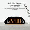 Humidity Display LED Alarm Clock Large Screen Electronic Clock Digital Clock  Living Room