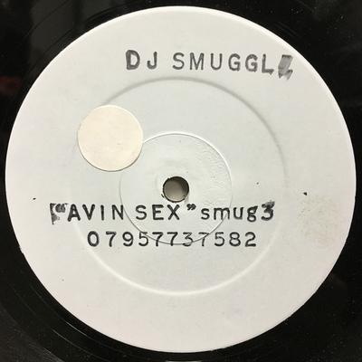 Płyta 12-calowa DJ SMUGGLE - Avin Sex SMUG3 Własne wydanie UK Dance & Electronica Używana
